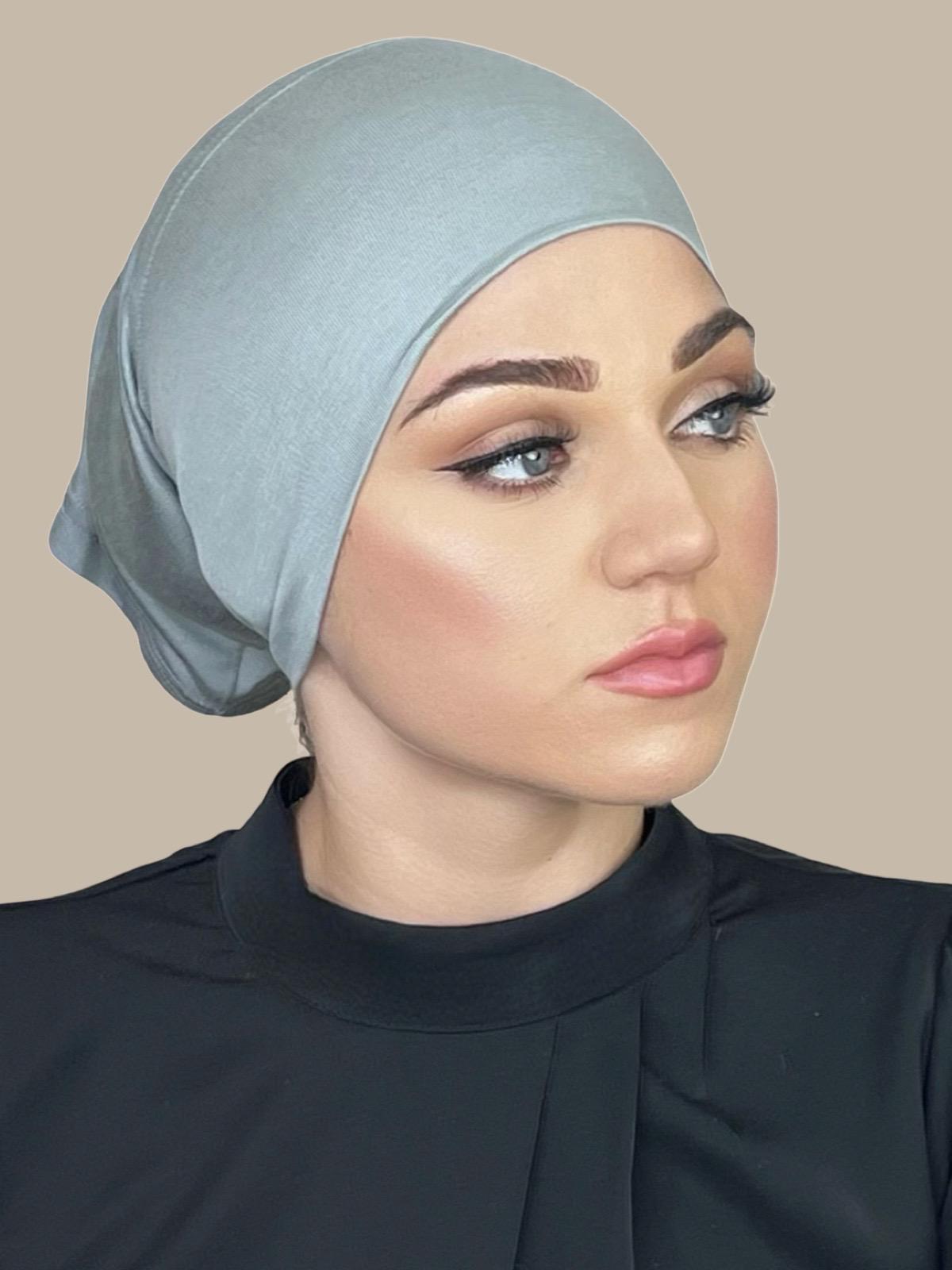 Premium Jersey Underscarf-Stone Green