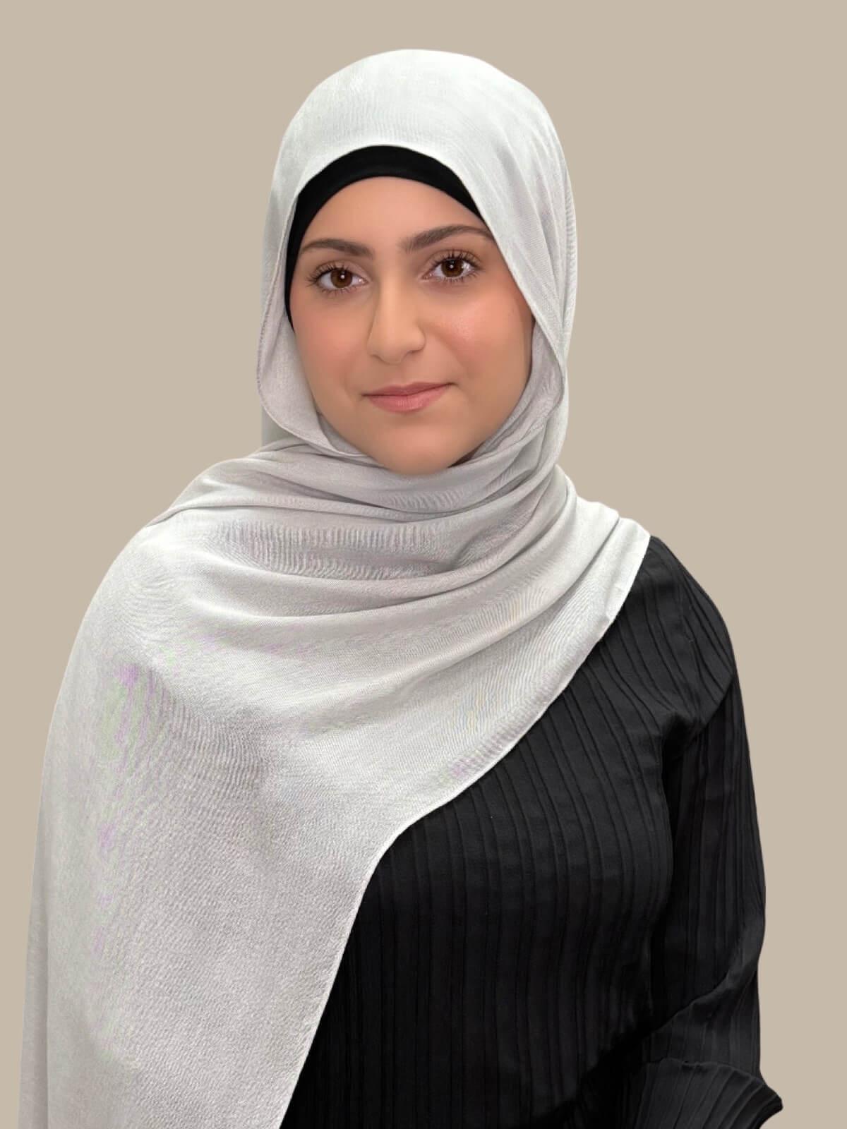 Modish Girl Cotton Modal Hijab-Pearl River