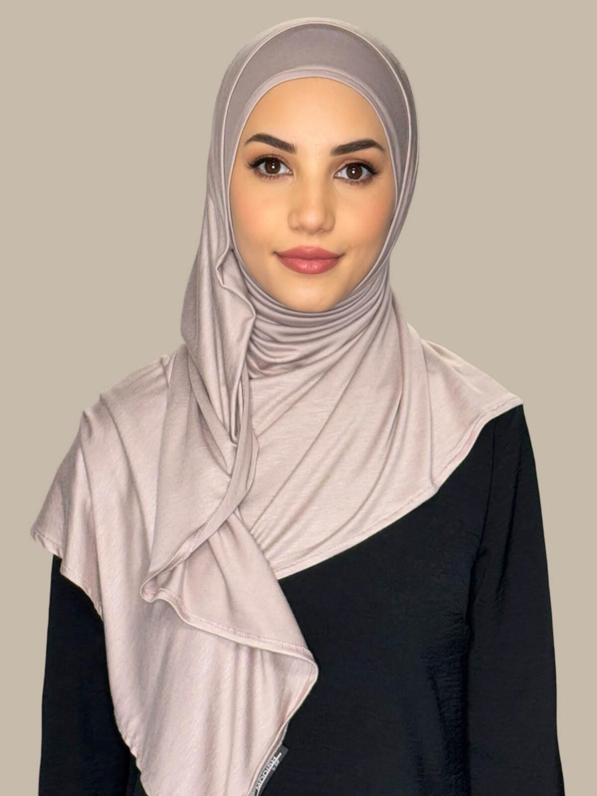 Pre-Sewn Jersey Hijab-Sphinx