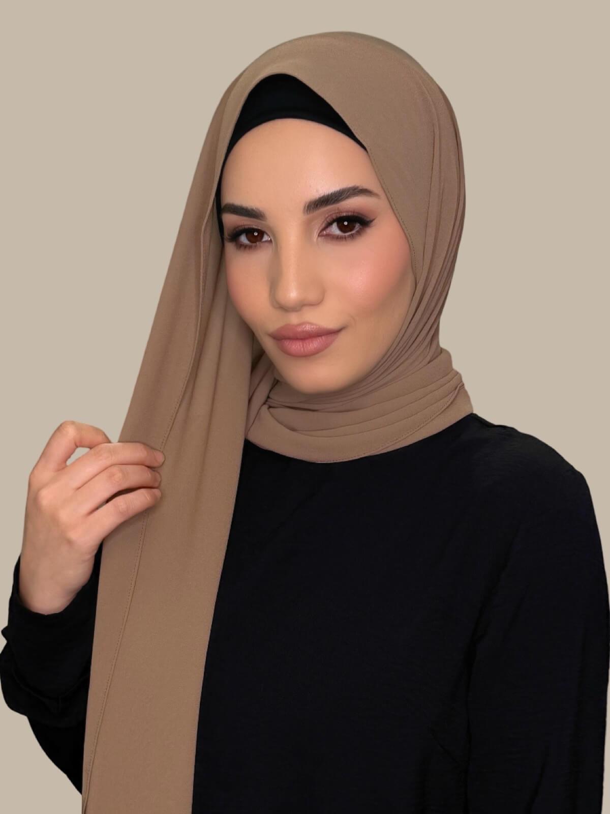 Classic Chiffon Hijab-Ashwood