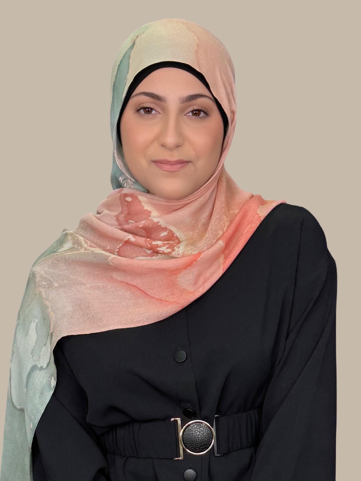 Modish Girl Print Modal Hijab-Sedona Sage