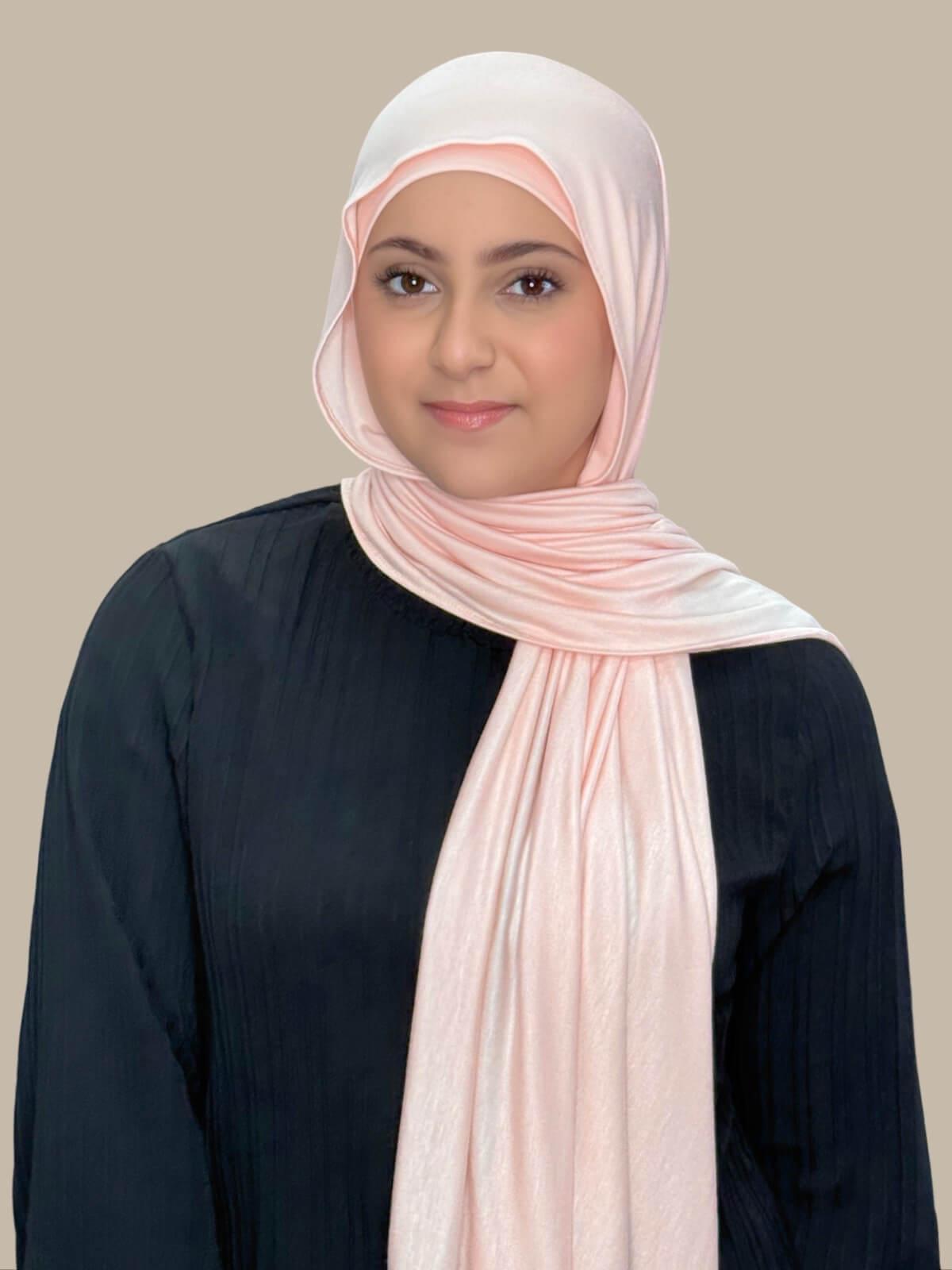Modish Girl Premium Jersey Hijab-Pearl