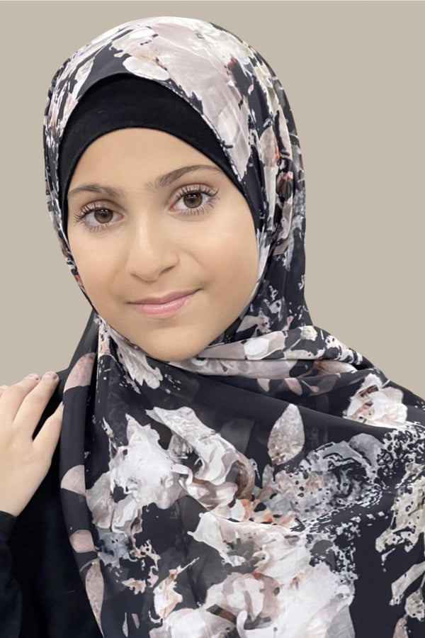 Modish Girl Hijab- Flueretta Slate II (FINAL SALE)