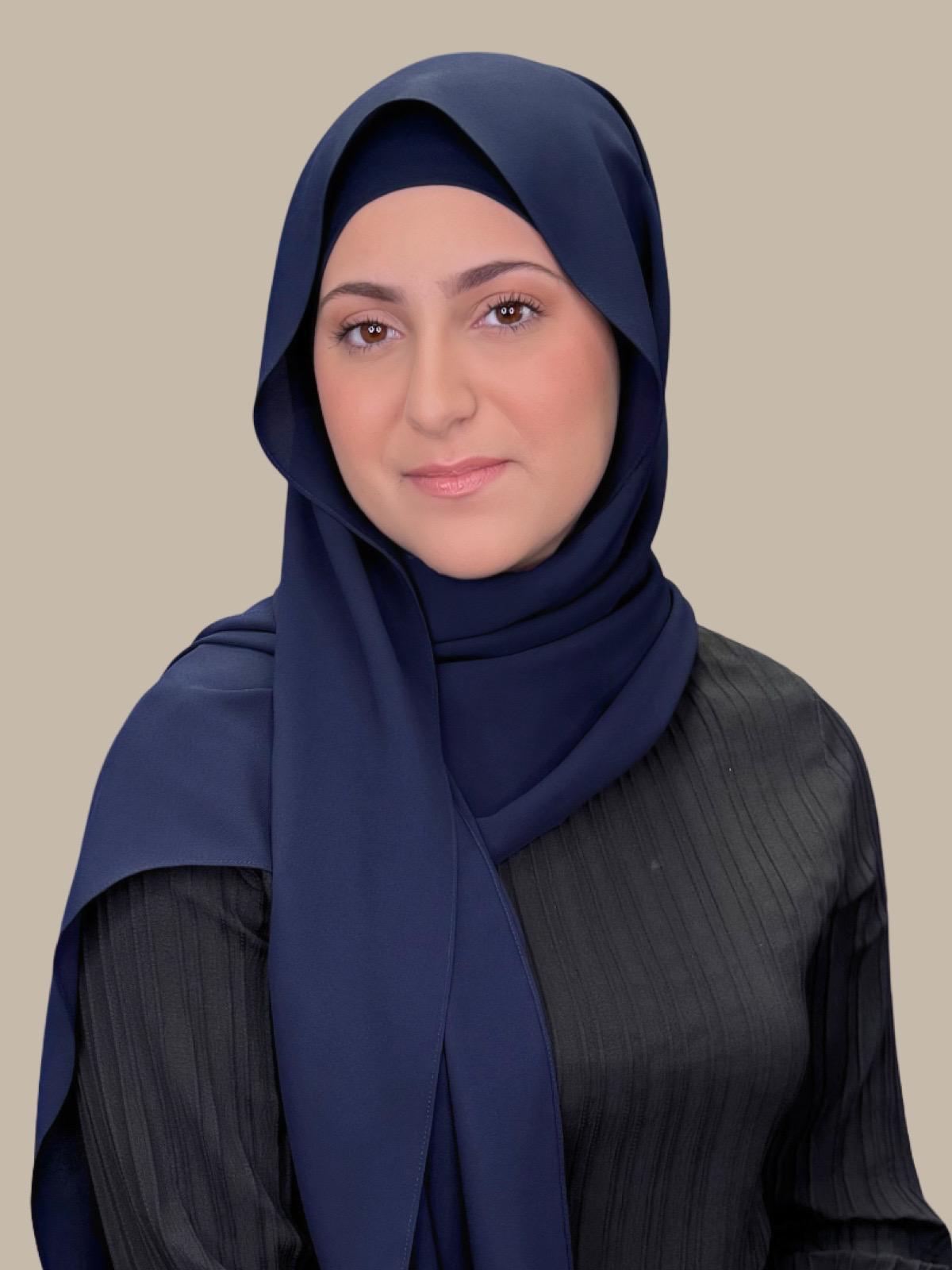 Modish Girl Matching Chiffon Hijab Set-Dark Slate