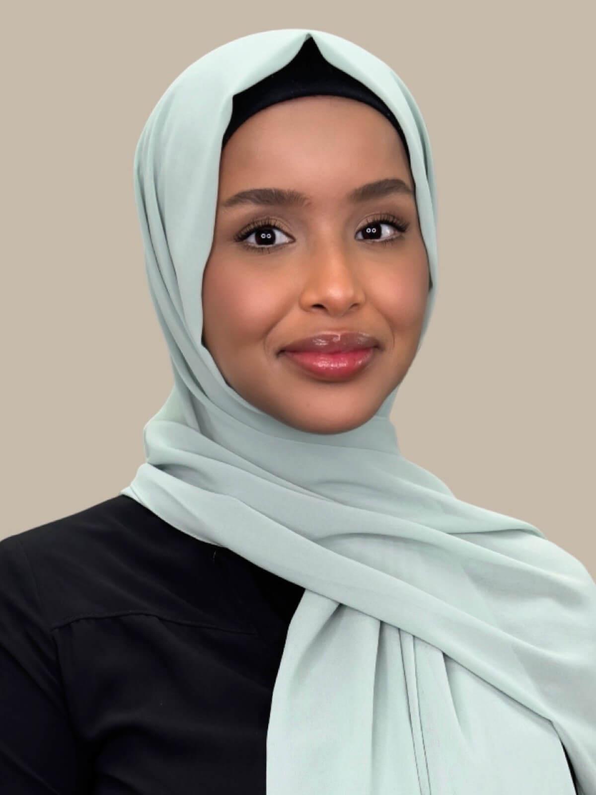 Luxury Chiffon Hijab-Bayleaf