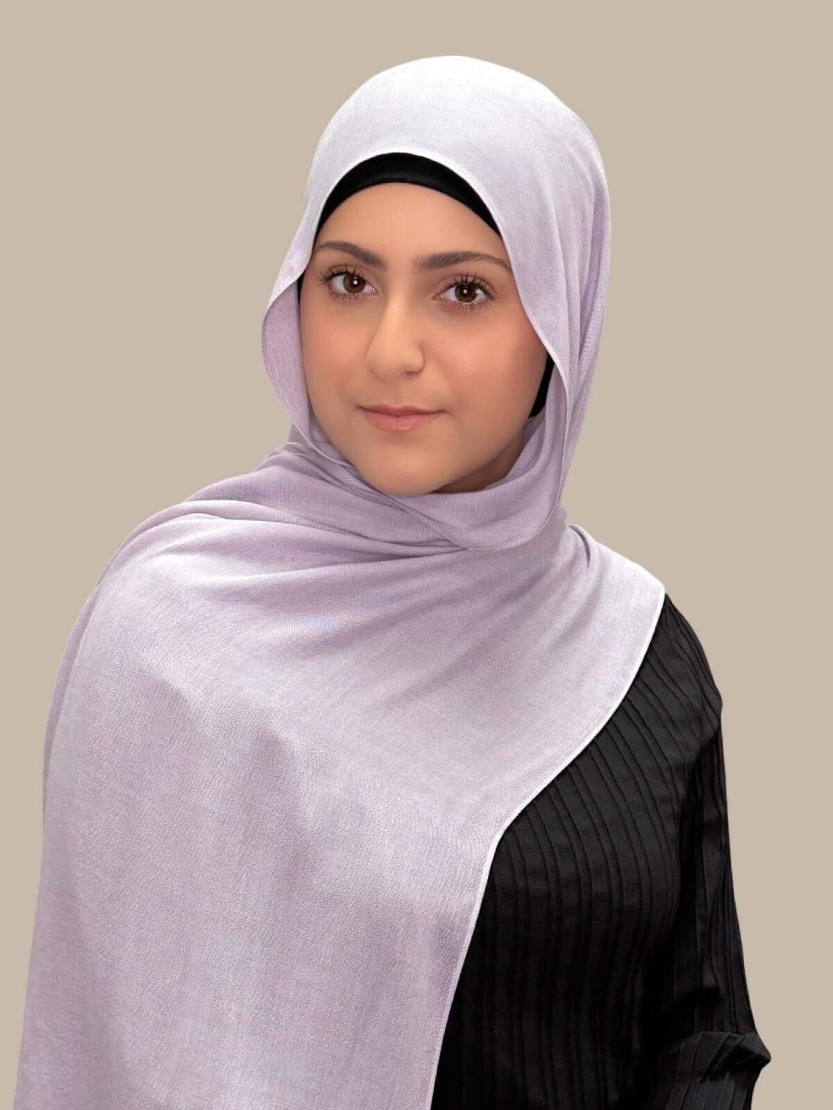 Modish Girl Cotton Modal Hijab-Thunder