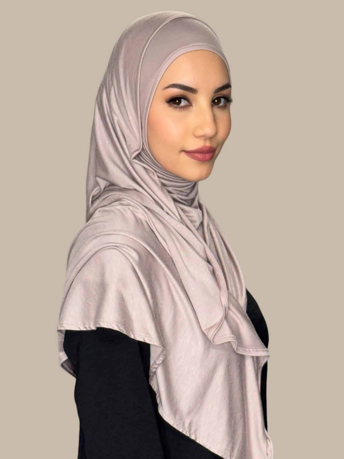 Pre-Sewn Jersey Hijab-Sphinx