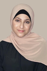 Modish Girl Luxury Chiffon Hijab-Camel