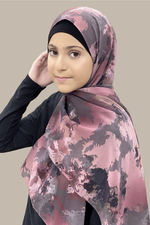 Modish Girl Hijab-Chromatic Camouflage
