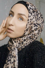 Cheetah Charm Hijab (FINAL SALE)