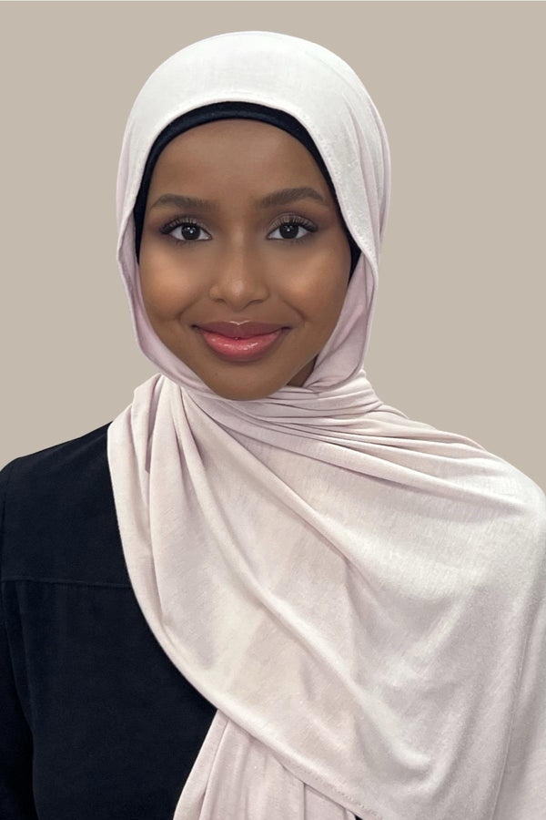 Classic Jersey Hijab-Almond
