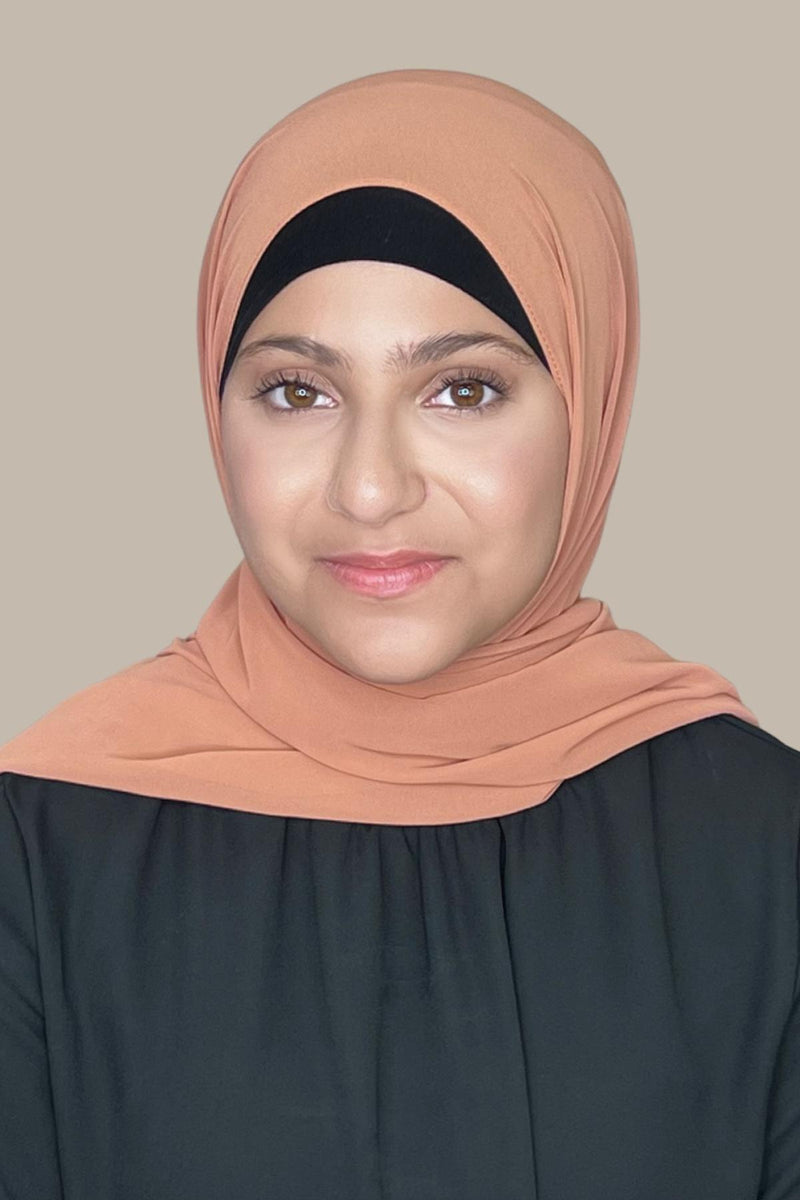 Modish Girl Luxury Chiffon Hijab-Spice