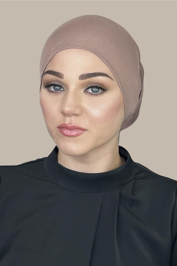 Premium Jersey UnderScarf-Pale Taupe