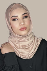 Premium Jersey Hijab-Warm Taupe