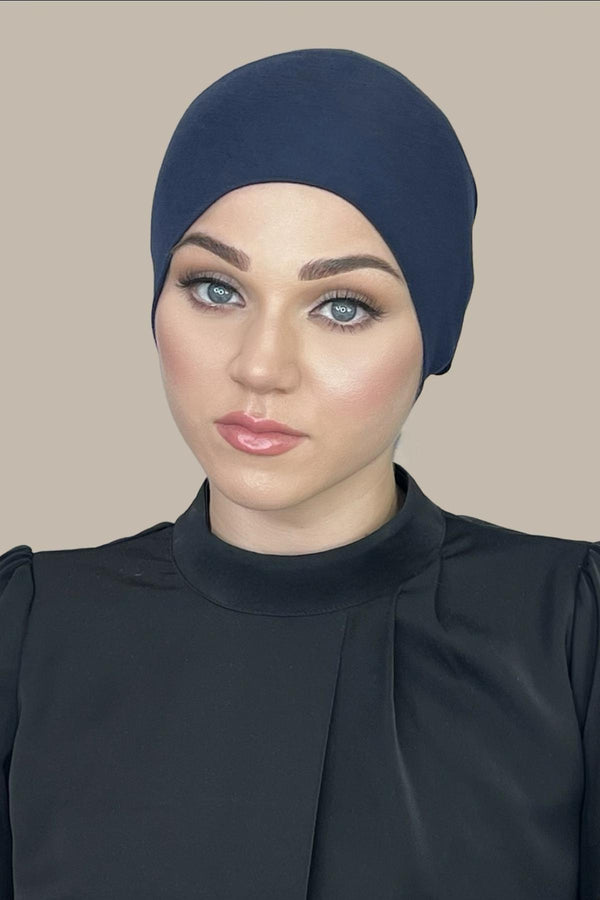 Premium Jersey Underscarf-Navy