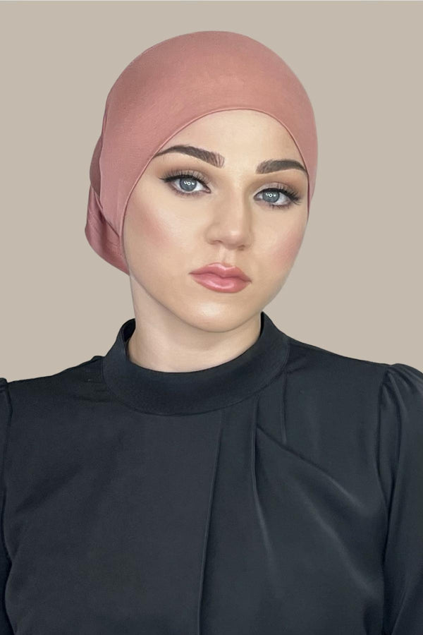Premium Jersey Under scarf- Wood Rose