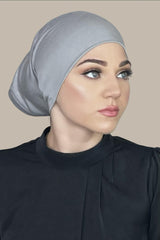 Premium Jersey Under scarf-Chic Grey