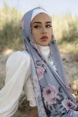 Radiant Rosette Hijab