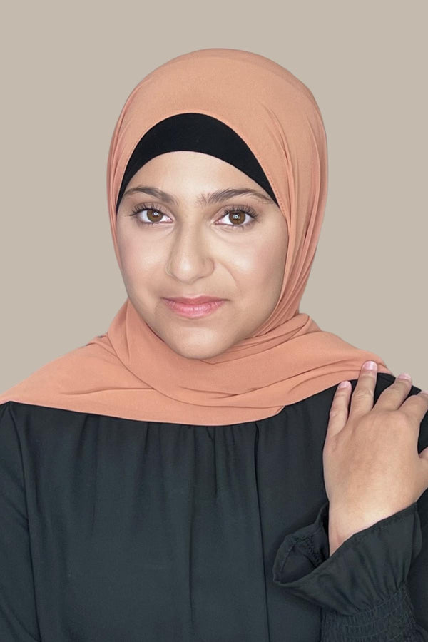 Modish Girl Luxury Chiffon Hijab-Spice
