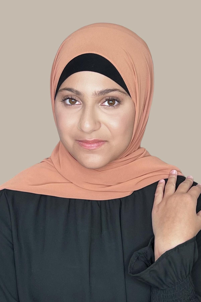 Modish Girl Luxury Chiffon Hijab-Spice