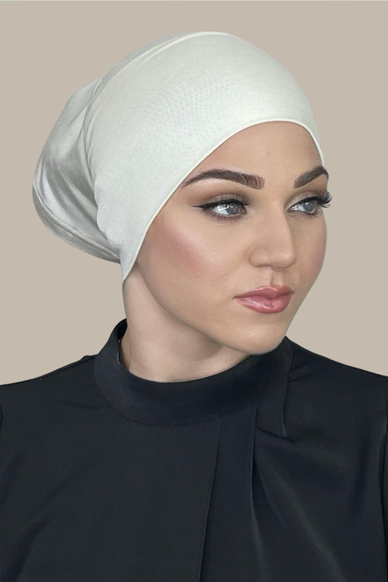 Premium Jersey Underscarf-Ivory