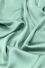 Classic Satin Hijab-Sea Foam Green