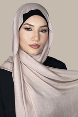 Cotton Modal Hijab-Mink