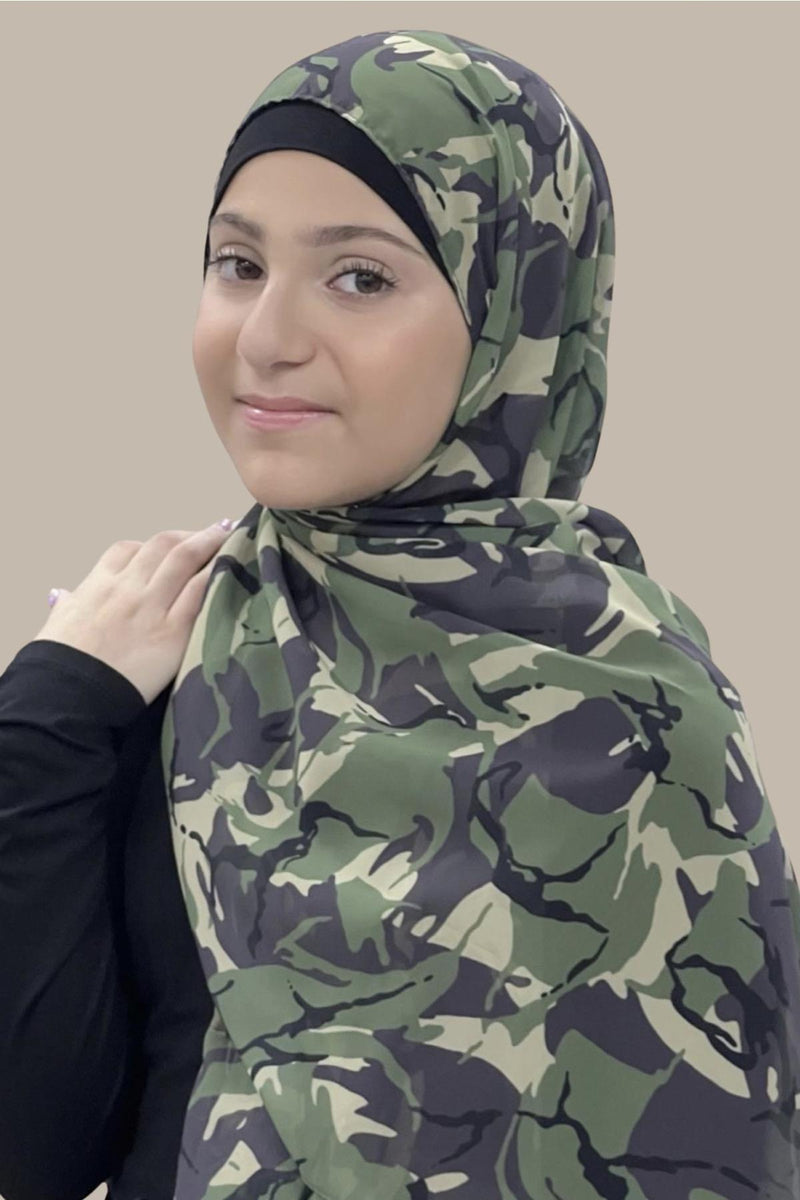Modish Girl Hijab-Veiled Detail (FINAL SALE)