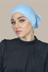 Premium Jersey Underscarf-Baby Blue