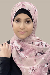 Modish Girl Hijab-Flueretta Slate III