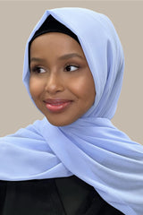 Classic Chiffon Hijab-Baby Blue (FINAL SALE)