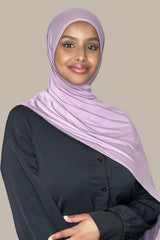Instant Premium Jersey Hijab-Khaki Rose
