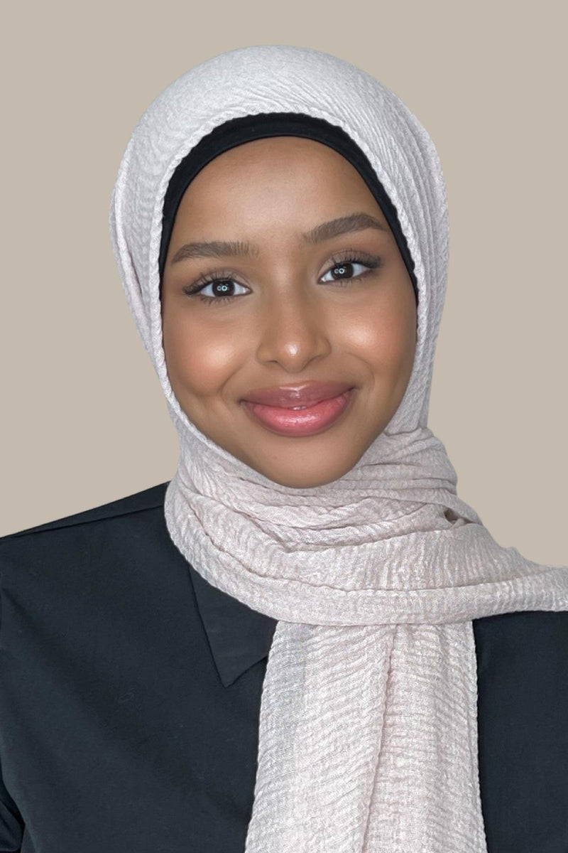 Classic Cotton Hijab-Blush