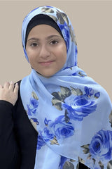 Modish Girl Hijab-Royal Rosette