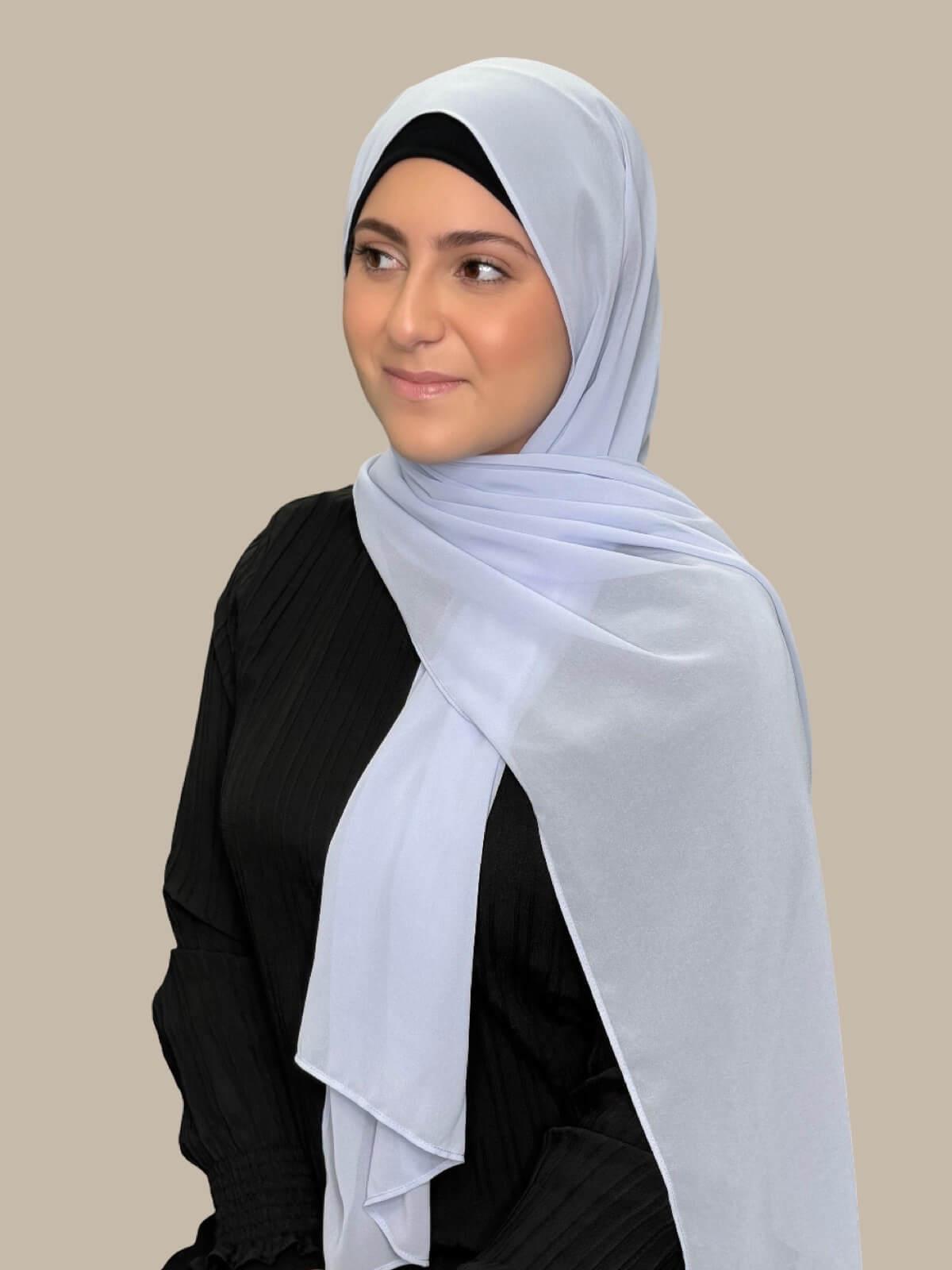 Modish Girl Luxury Chiffon Hijab-Skye
