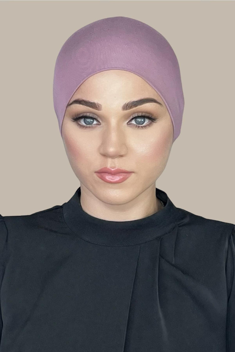 Premium Jersey Underscarf-Khaki Rose