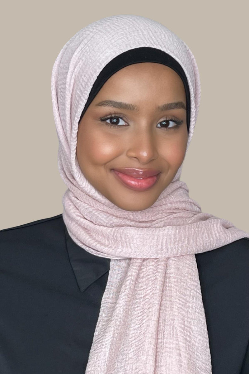 Classic Cotton Hijab-Pearl Pink