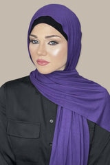 Classic Jersey Hijab-Purple