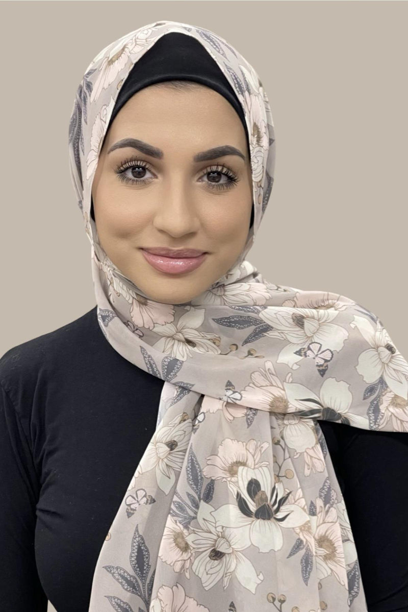 Cool Blossom Hijab