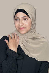 Modish Girl Luxury Chiffon Hijab-Oak
