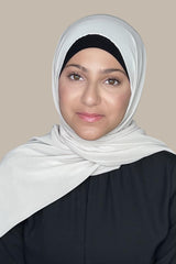 Modish Girl Luxury Chiffon Hijab-Ancient Ivory