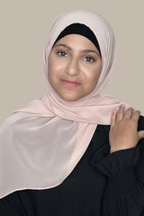 Modish Girl Luxury Chiffon Hijab-Pearl