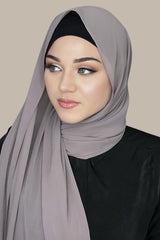 Luxury Chiffon Hijab-Hazel