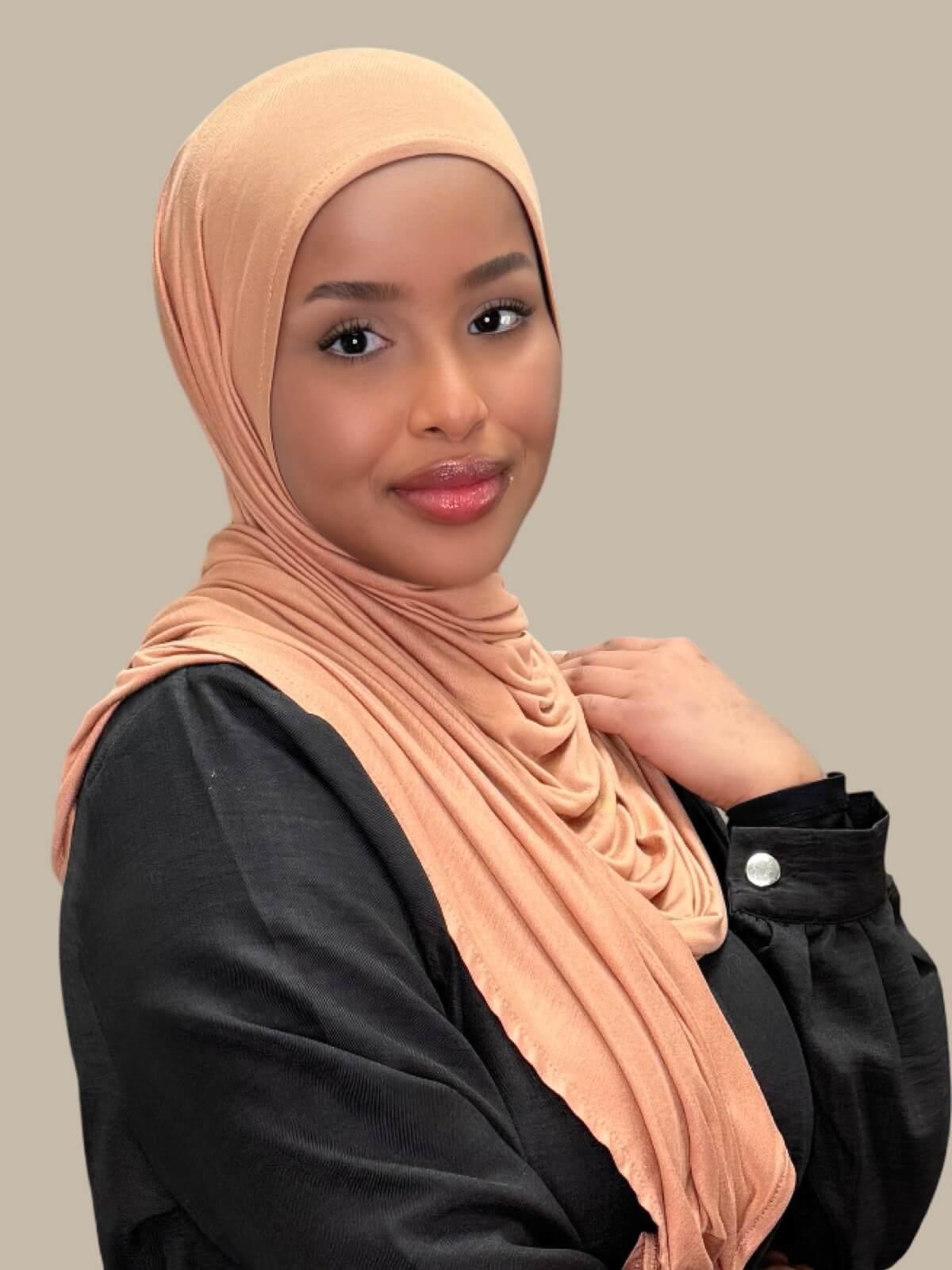Pre-Sewn Jersey Hijab-Sahara