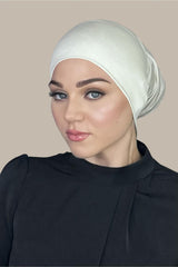 Premium Jersey Underscarf-Ivory