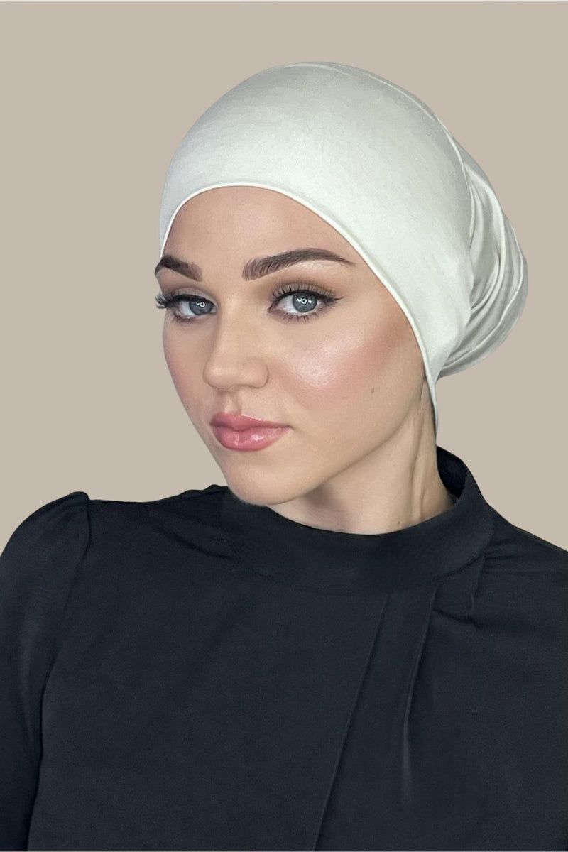 Premium Jersey Underscarf-Ivory