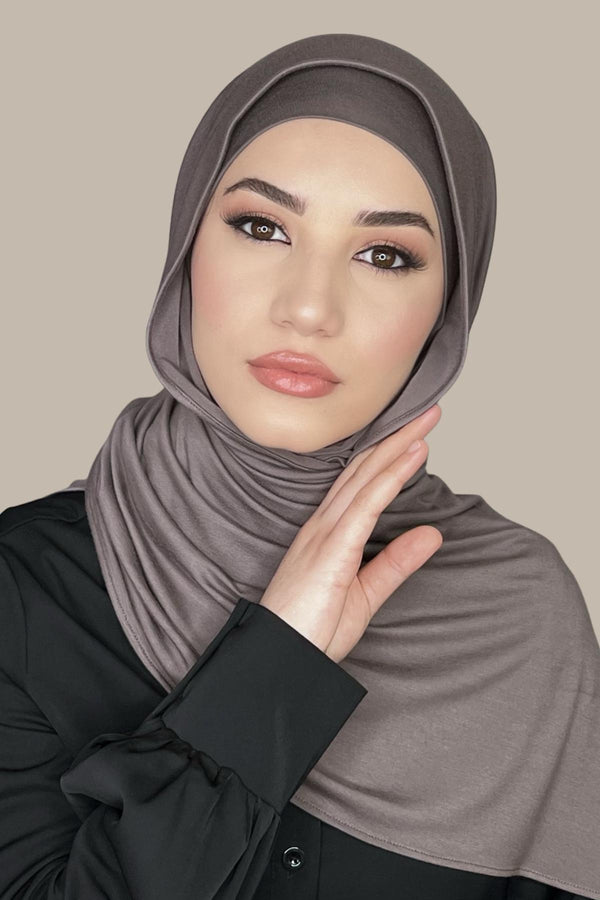 Premium Jersey Hijab-Hazel