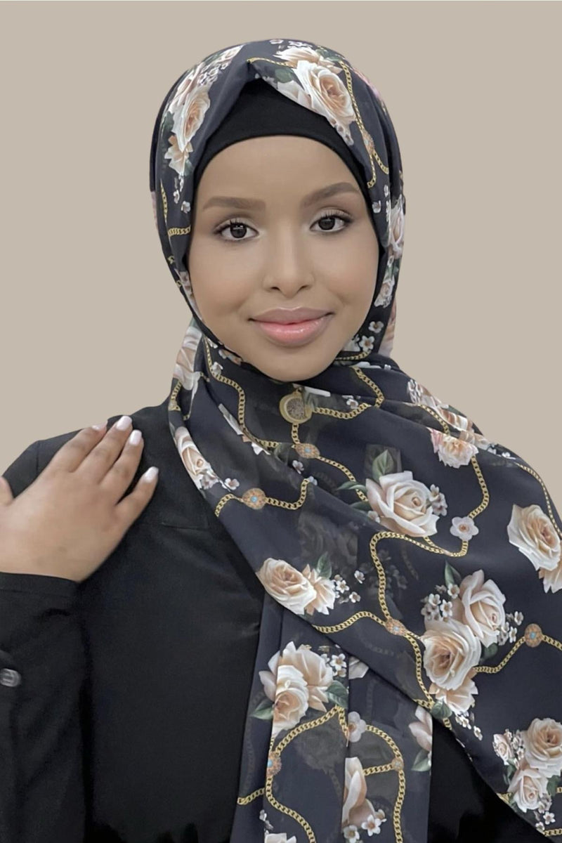 Frosted Floweret Hijab