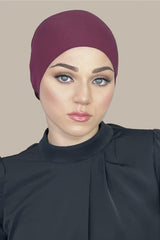 Premium Jersey Underscarf-Burgundy