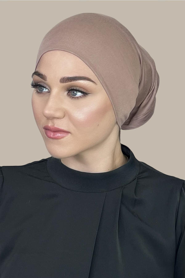Premium Jersey UnderScarf-Pale Taupe